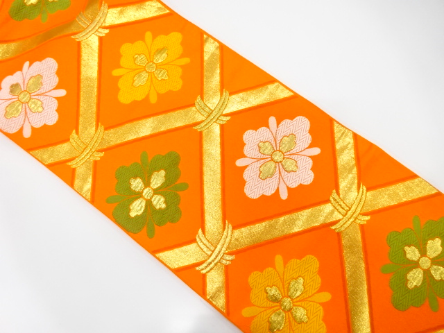 JAPANESE OBI FOR KIDS / WOVEN FLOWER